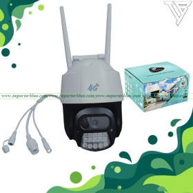 4G 3mp SIM Card Supported Wireless CCTV Security Camera, IP65 Waterproof, Two-Way Audio, PIR Motion Detection, Pan Tilt.