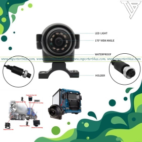 high definition 1.0 Megapixel wide angle lens view ahd waterproof vehicle mounted car,bus,truck mobile dvr camera