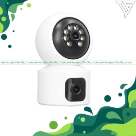 Onvif working with NVR dual lens one lens dummy dual IR led ultra hd Ai 2mp wifi smart baby monitor auto tracking ip pt two way audio cp surveillance cctv camera CareCam Pro