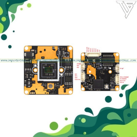 IP AI PCB Hisilicon DSP HI3516 CMOS 415  P2P Real Time 25FPS 5 Megapixel H.265 Support Intelligent Coding cctv camera ip module pcb board.